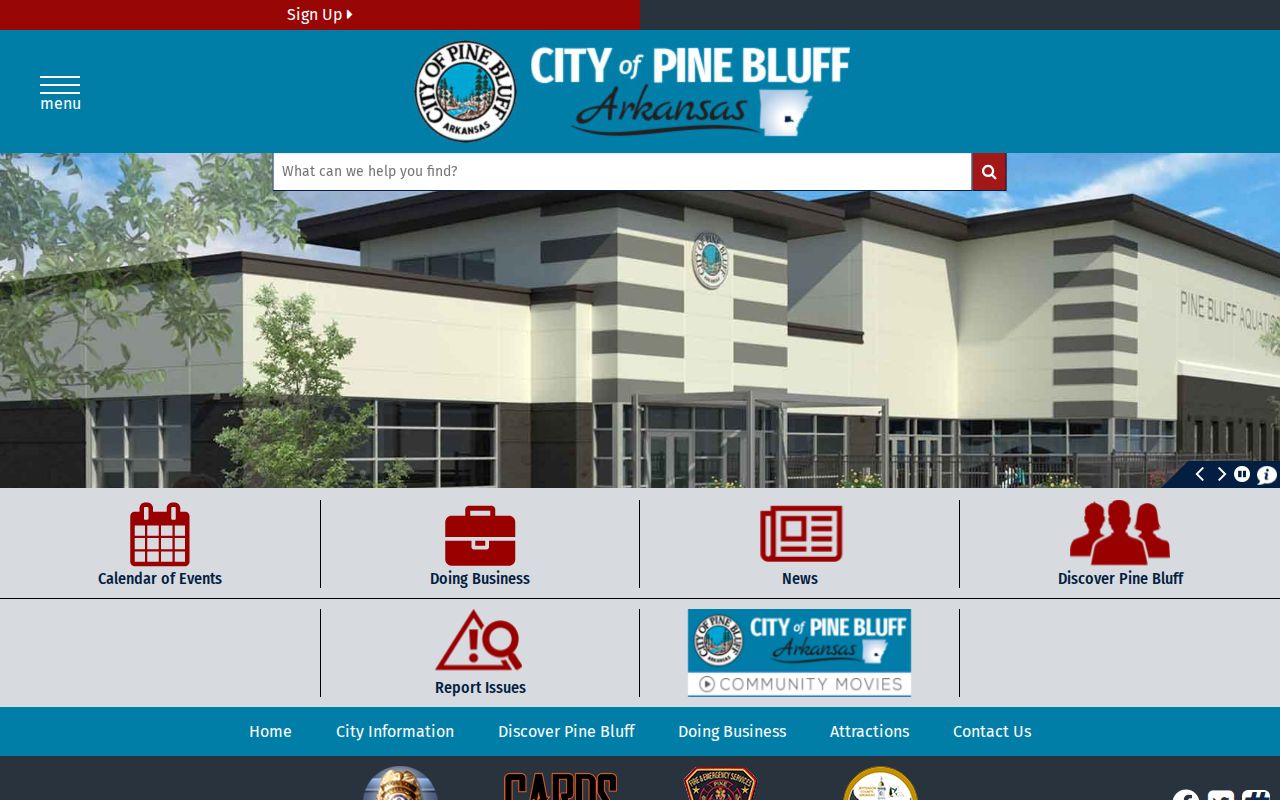 Pine Bluff criminal history official city source